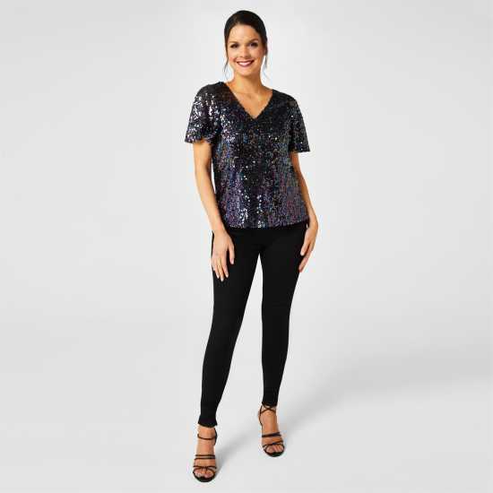 Biba Sequin Top Многоцветно 