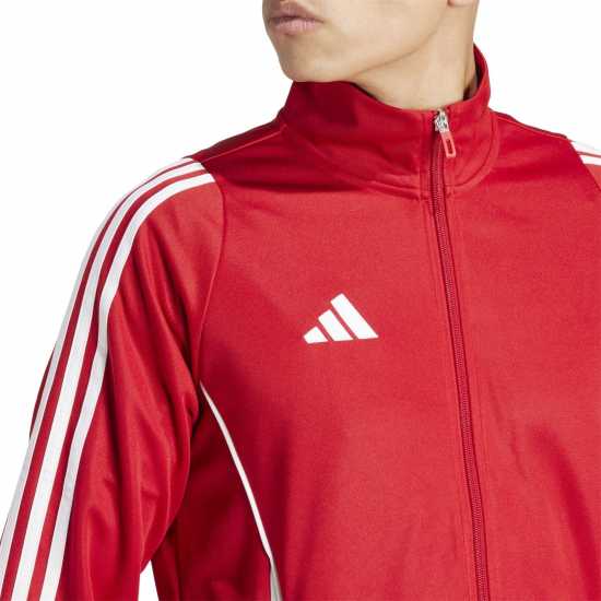 Adidas Мъжко Спортно Горнище Tiro 24 Training Track Top Mens Отбор Сила Червено 