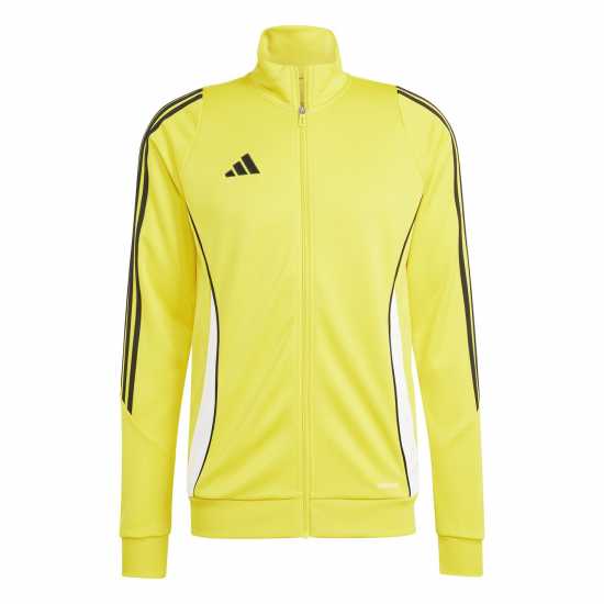 Adidas Мъжко Спортно Горнище Tiro 24 Training Track Top Mens жълто/бяло Футболни екипи за бягане