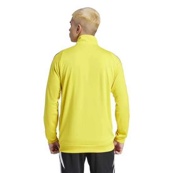 Adidas Мъжко Спортно Горнище Tiro 24 Training Track Top Mens жълто/бяло Футболни екипи за бягане