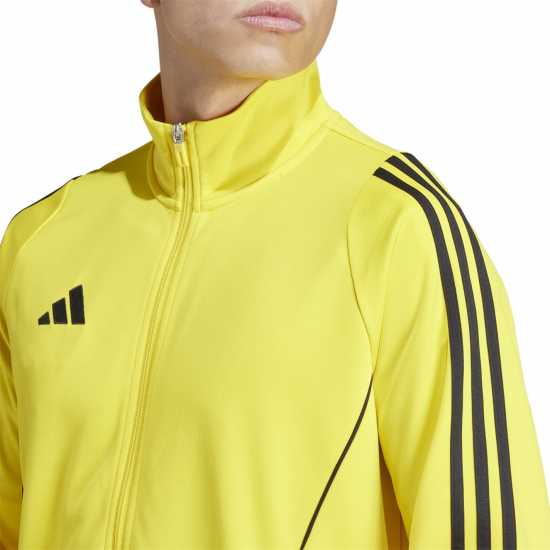 Adidas Мъжко Спортно Горнище Tiro 24 Training Track Top Mens жълто/бяло Футболни екипи за бягане