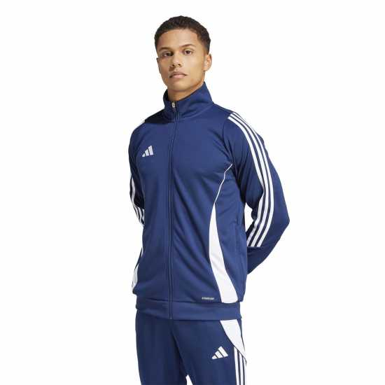 Adidas Мъжко Спортно Горнище Tiro 24 Training Track Top Mens Отбор Нави Син 