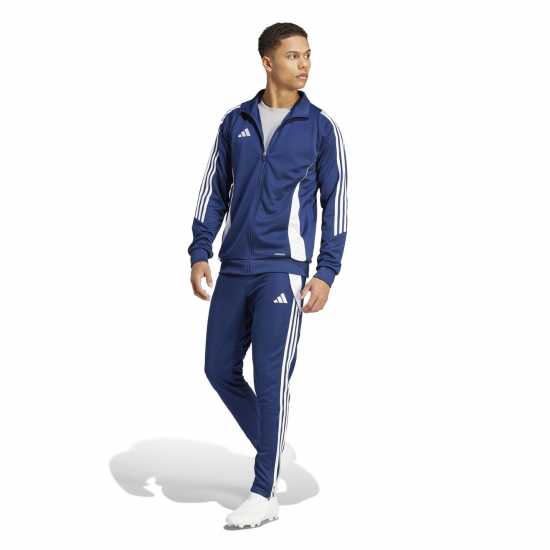 Adidas Мъжко Спортно Горнище Tiro 24 Training Track Top Mens Отбор Нави Син 