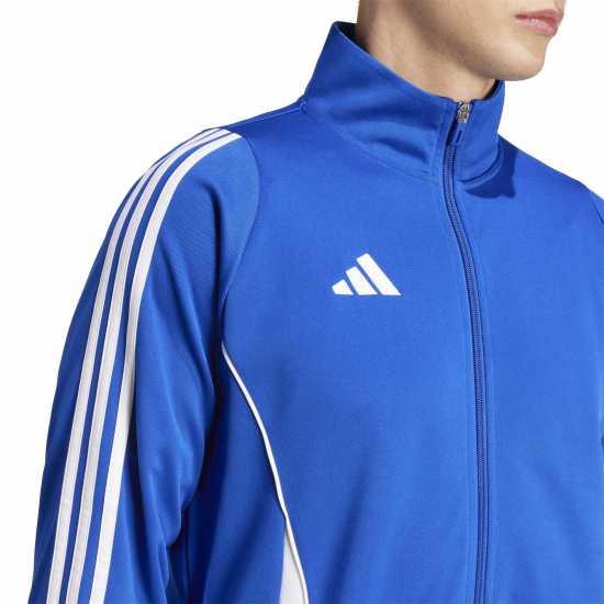 Adidas Мъжко Спортно Горнище Tiro 24 Training Track Top Mens Кралско синьо/Бяло Футболни екипи за бягане