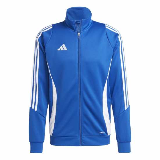 Adidas Мъжко Спортно Горнище Tiro 24 Training Track Top Mens Кралско синьо/Бяло Футболни екипи за бягане