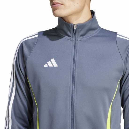 Adidas Мъжко Спортно Горнище Tiro 24 Training Track Top Mens оникс/слънчево жълто 