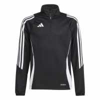 Adidas Детска Спортна Тениска Tiro 24 Training Top Juniors Черно/Бяло 