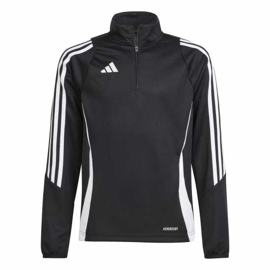 Adidas Детска Спортна Тениска Tiro 24 Training Top Juniors Черно/Бяло 