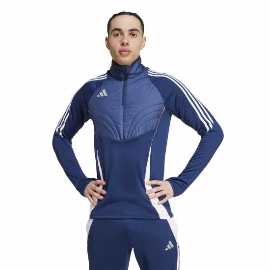 Adidas Tiro 24 Winterized Top Mens морско син 2/бял 