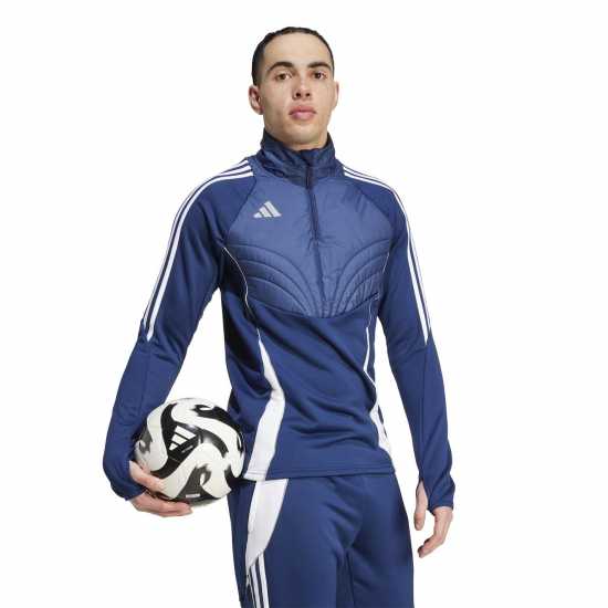 Adidas Tiro 24 Winterized Top Mens морско син 2/бял 