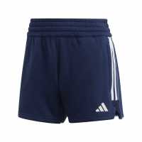 Adidas Tiro 23 League Sweat Shorts Отбор Нави Син Дамски къси панталони