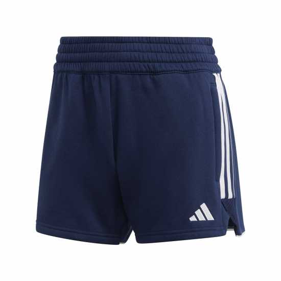 Adidas Tiro 23 League Sweat Shorts Отбор Нави Син Дамски къси панталони