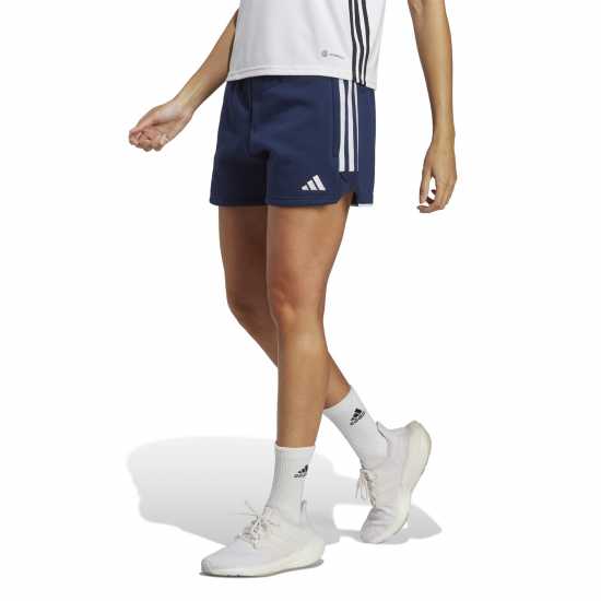 Adidas Tiro 23 League Sweat Shorts Отбор Нави Син Дамски къси панталони