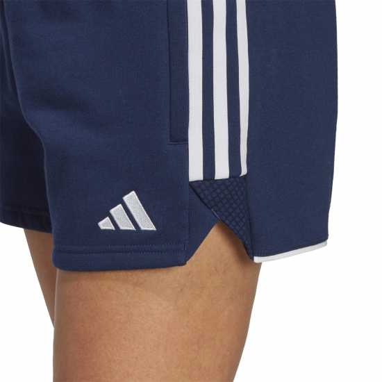 Adidas Tiro 23 League Sweat Shorts Отбор Нави Син Дамски къси панталони