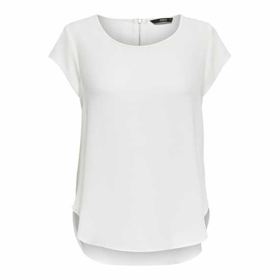 Only Vic Short Sleeve Solid T-Shirt Облачен Танцьор 