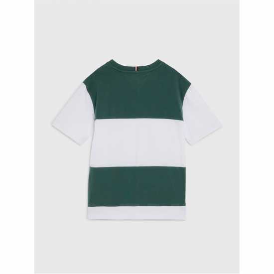 Tommy Hilfiger Colorblock Tee S/s Форст Грийн L2M 