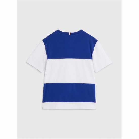 Tommy Hilfiger Colorblock Tee S/s Кобалтово синьо C9B 