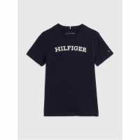 Tommy Hilfiger Hilfiger Arched Tee S/s Нави DW5 Kids