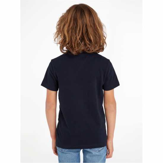 Tommy Hilfiger Hilfiger Arched Tee S/s Нави DW5 Kids