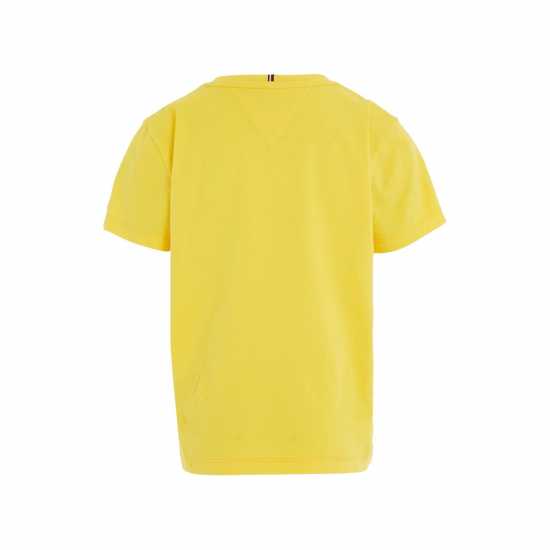 Tommy Hilfiger Monotype Short Sleeve T-Shirt Juniors Жълто ZGQ Kids