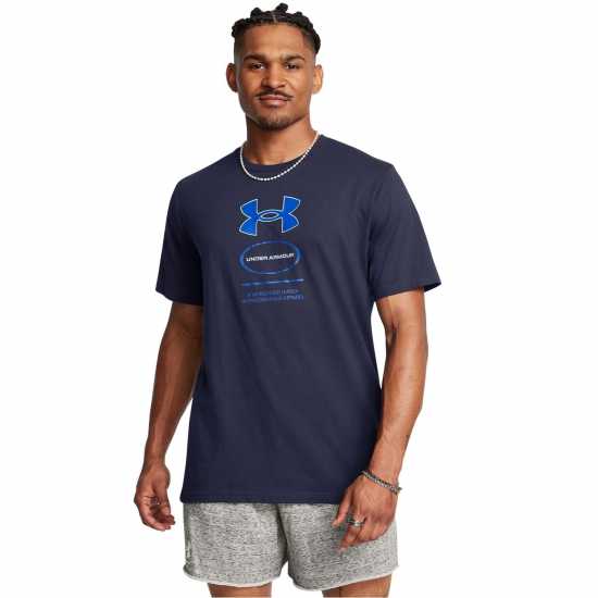 Under Armour Branded Gel Stack Short Sleeve Mens  