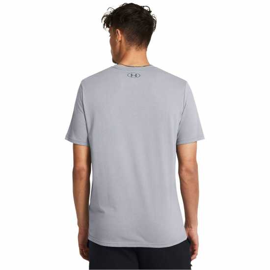 Under Armour Branded Gel Stack Short Sleeve Mens Стомана/Морф 