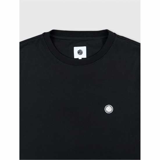 Pretty Green Тениска Pg Mitchell Tee Shirt Черно Tshirts under 20