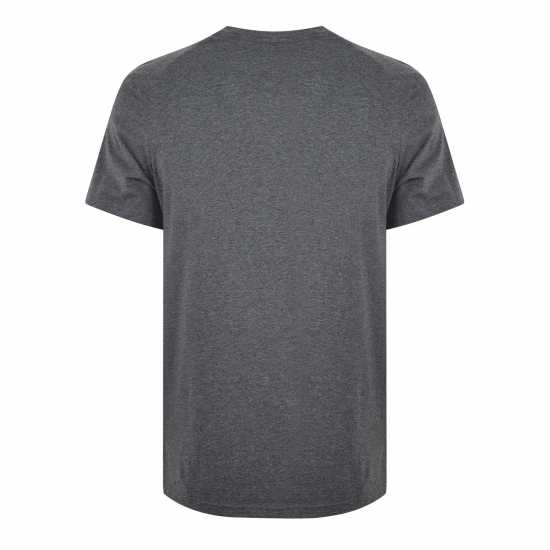 Hugo Boss Тениска Hugo Sporty Tape T Shirt Отворен сив 061 Мъжки пижами