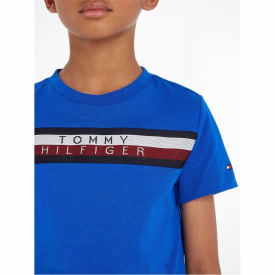 Tommy Hilfiger Global Stripe Tee S/s  