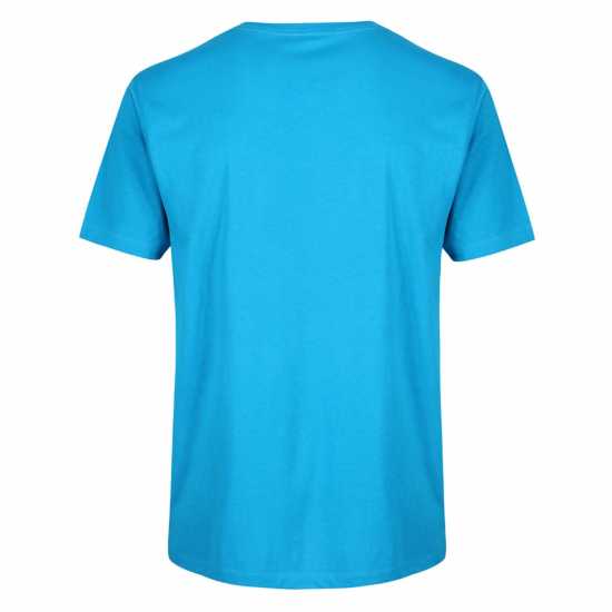 Golds Gym Мъжка Тениска Gym Muscle Joe T Shirt Mens Turquoise Атлетика