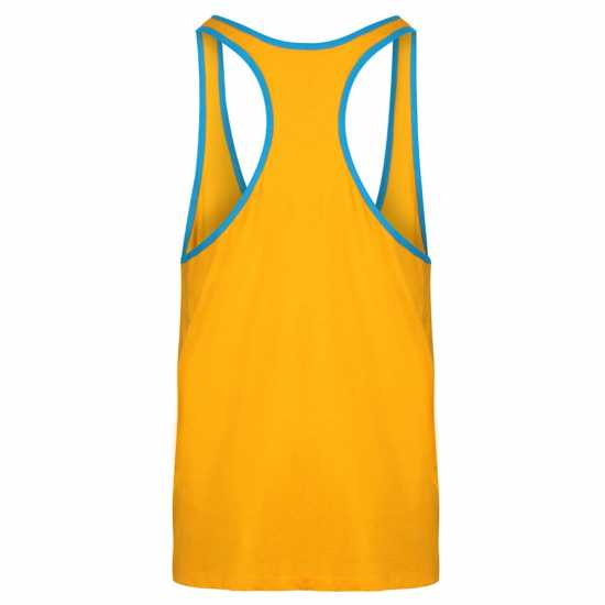 Golds Gym Joe Vest Mens Злато Атлетика