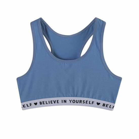 Be You Older Girl Essential 5 Pack Crop Tops  Детски потници