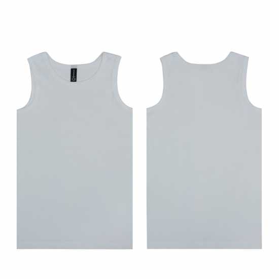 Donnay 5Pk Vest Jn41 Бяло Детски потници