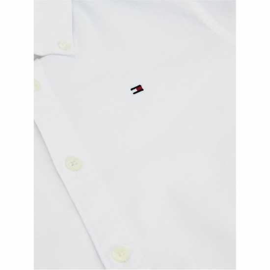 Tommy Hilfiger Solid Stretch Poplin Shirt L/s Бяло 