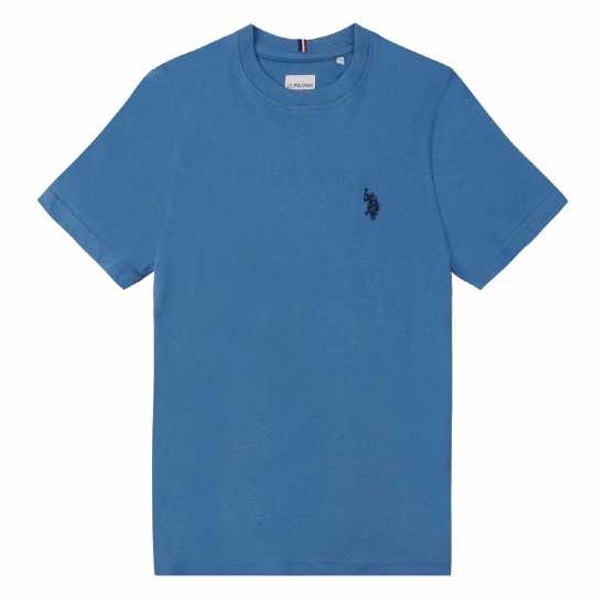 Us Polo Assn Dhm Tshirt  Jn00 Син Хоризонт Детски тениски и фланелки