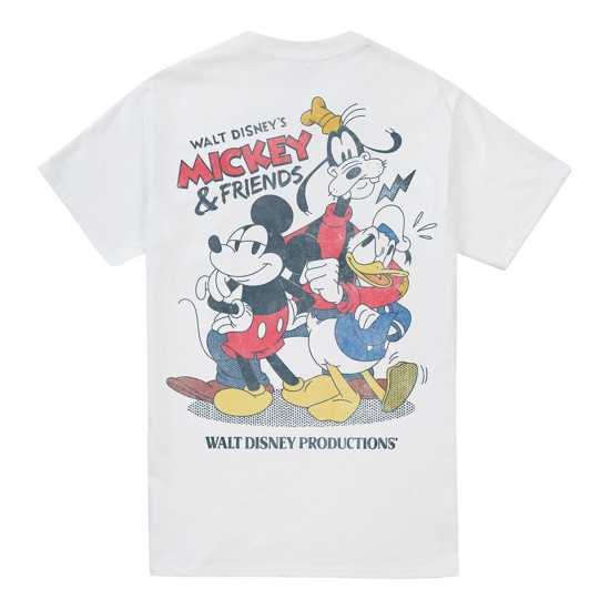 Disney T-Shirt Класическа бяла 