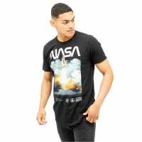 Nasa T-Shirt Черно Мъжки ризи