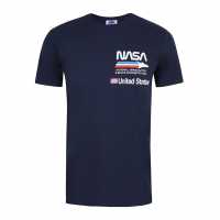 Nasa T-Shirt Морска синьо Мъжки ризи