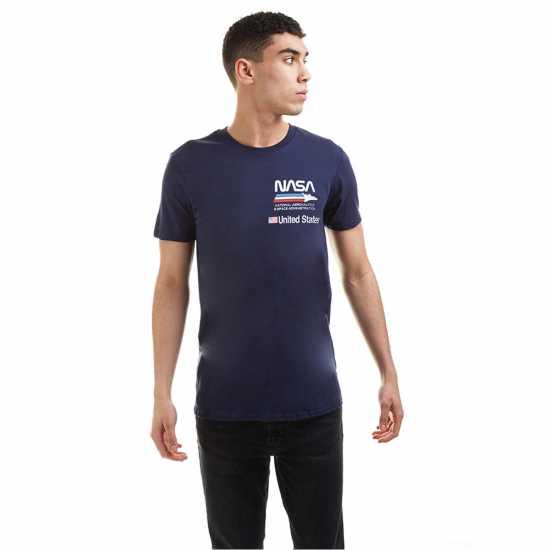 Nasa T-Shirt Морска синьо Мъжки ризи