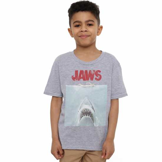 Jaws Movie Poster T-Shirt  Детски тениски и фланелки