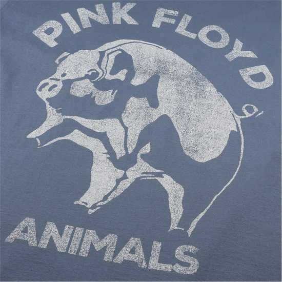 Pink Floyd Tour T-Shirt Индиго Мъжки ризи