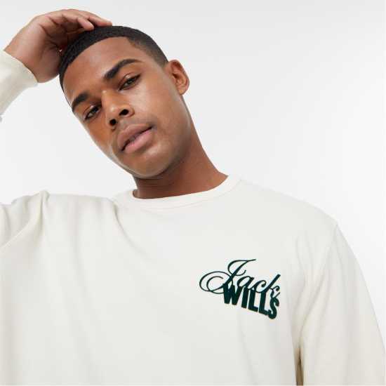 Jack Wills Long Sleeve Vintage Rib T-Shirt  Мъжки ризи