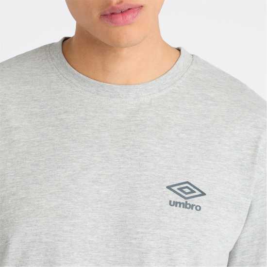 Umbro C Smll Logo T Sn99 Сиво М / Ц Синьо 