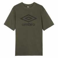 Umbro Тениска С Лого Core Logo Tee Sn99 Първа нощ/Черно 