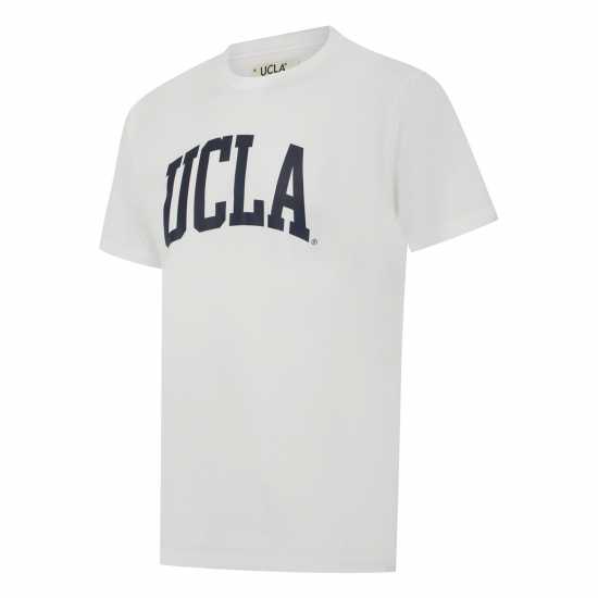 Ucla Lrg Lgo T Sn43 Бяло Мъжки ризи