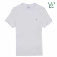 Farah Farah Danny Reg Tee Sn99 Бяло Мъжки ризи