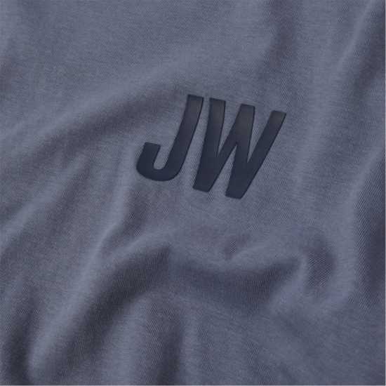 Тениска Момчета Jack Wills Long Sleeve Tee Junior Boys Фолкстоун Сиво Детски тениски и фланелки