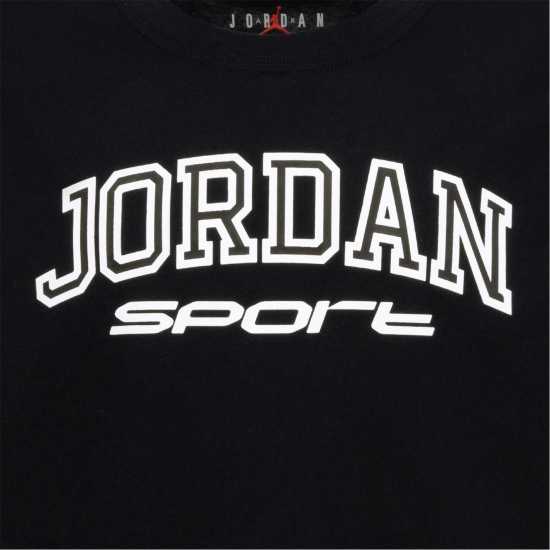 Air Jordan Sport T-Shirt Junior Boys Черно 