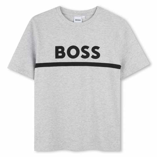 Boss Large Logo T-Shirt Junior Boys  