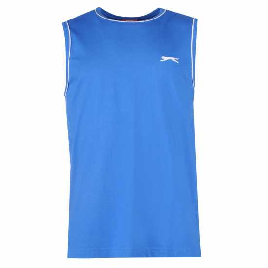 Slazenger Mens Vest Royal Blue Мъжко облекло за едри хора